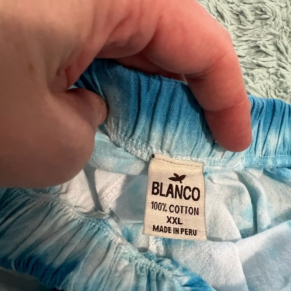 Blanco Drawstring Cotton Shorts - Picture 5 of 9